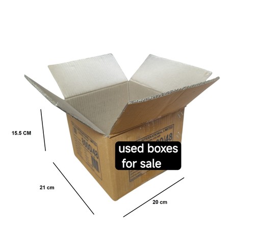Used heavy duty cardboard - 20,