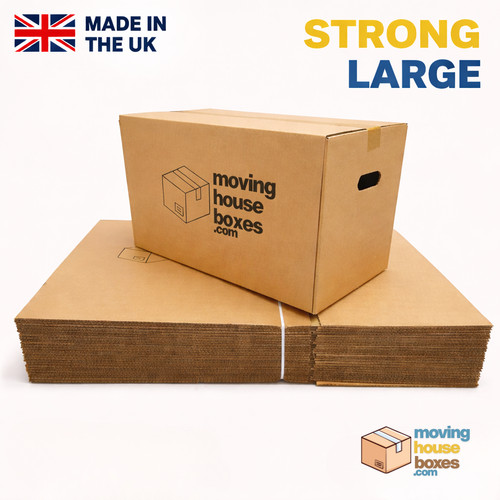 Moving house boxes 50x30x30cm - house,