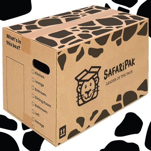 Moving house boxes - moving, 52x30x30cm