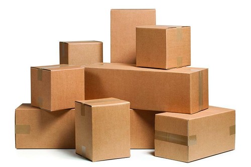 Cardboard boxes many sizes - cardboard,