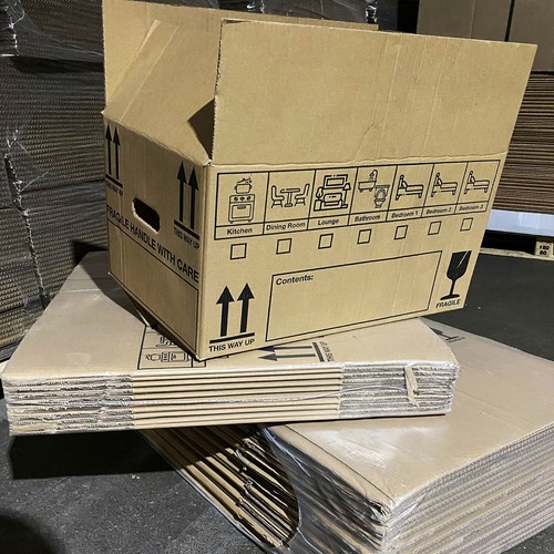 Large used cardboard boxes - large,