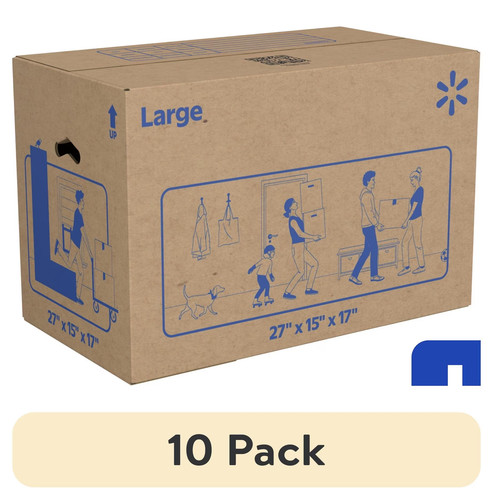 Pack large moving boxes - moving,