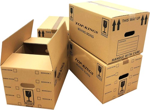 Large moving house boxes - moving,