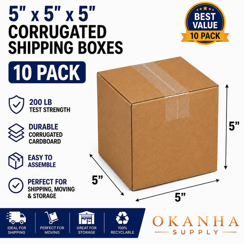 5x5x5 cardboard packing - 5x5x5,