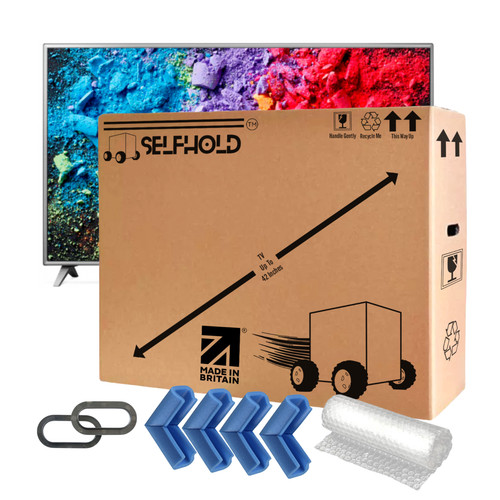 Strong cardboard boxes kit - tv,