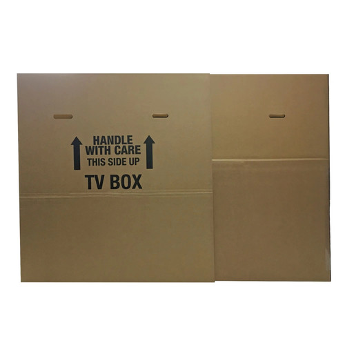 Adjustable moving box fits - tv,