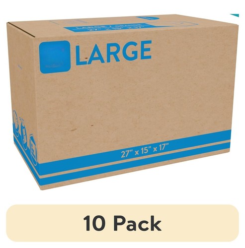 Large moving boxes - (10,